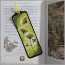 English Country Garden Themed Bookmark