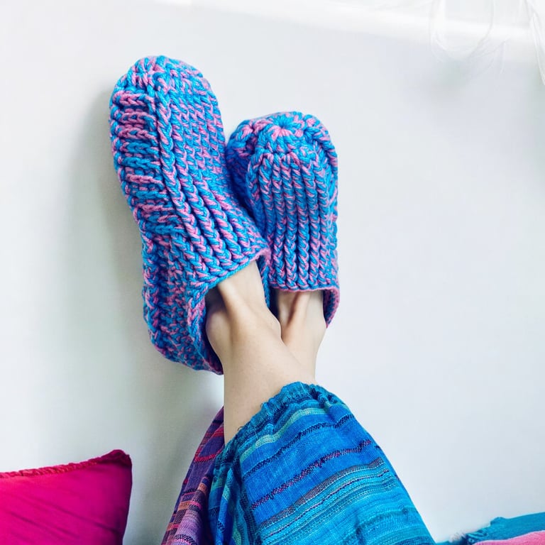 Bubblegum Slipper Socks 