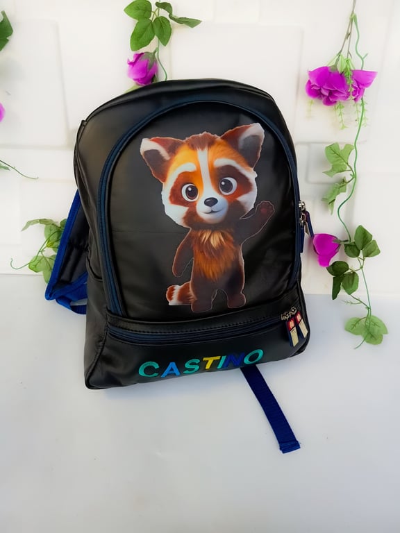 Tino Leather Kids Backpack – Premium & Playful