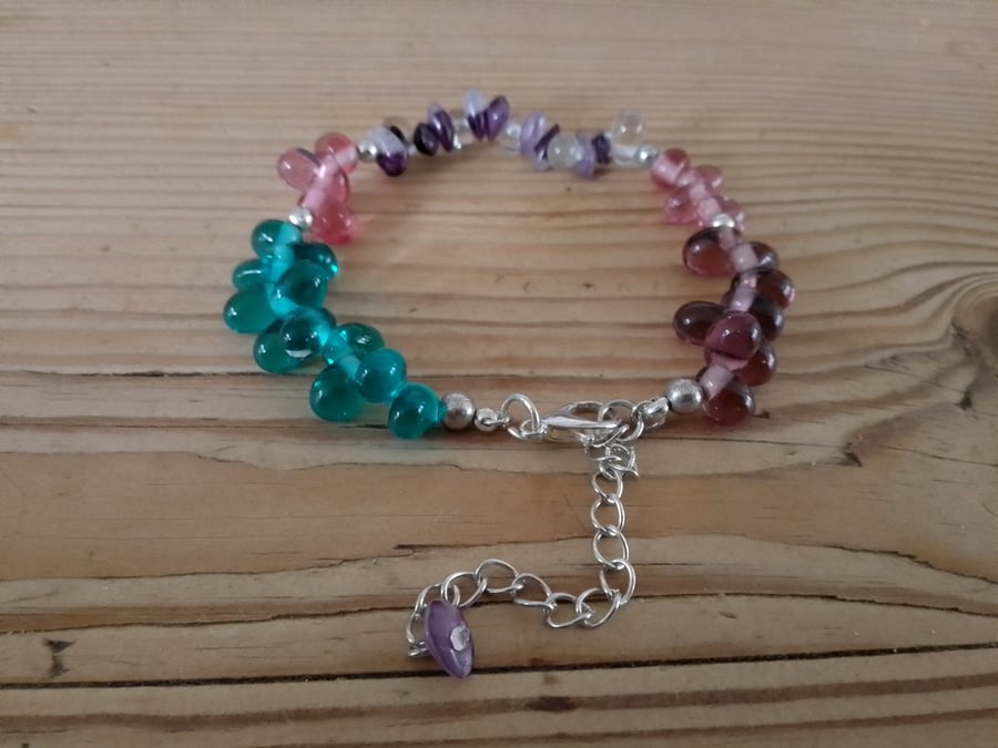 Handmade beaded bracelet