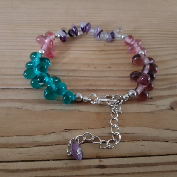 Handmade beaded bracelet