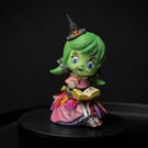 Grotbags Upcycled Figurine Hand Painted OOAK