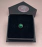 Handmade Sterling Silver & Malachite Pin  - Image 7