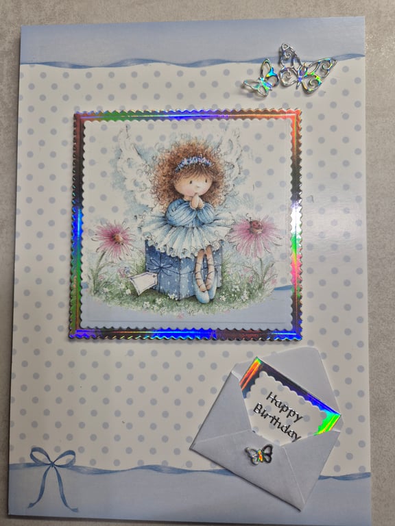 Fairy birthday card 