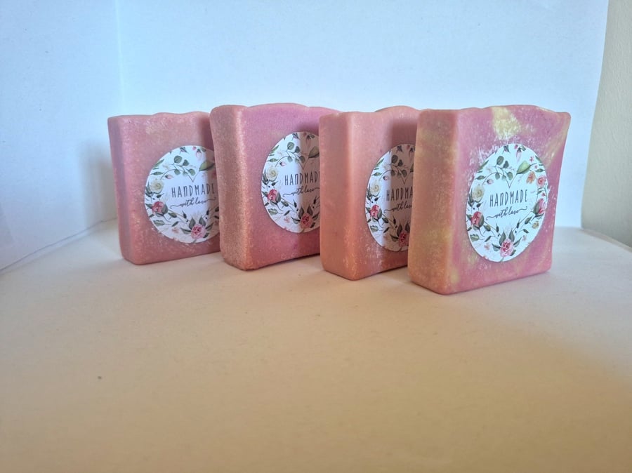 Goats Milk Soap Rose Scented