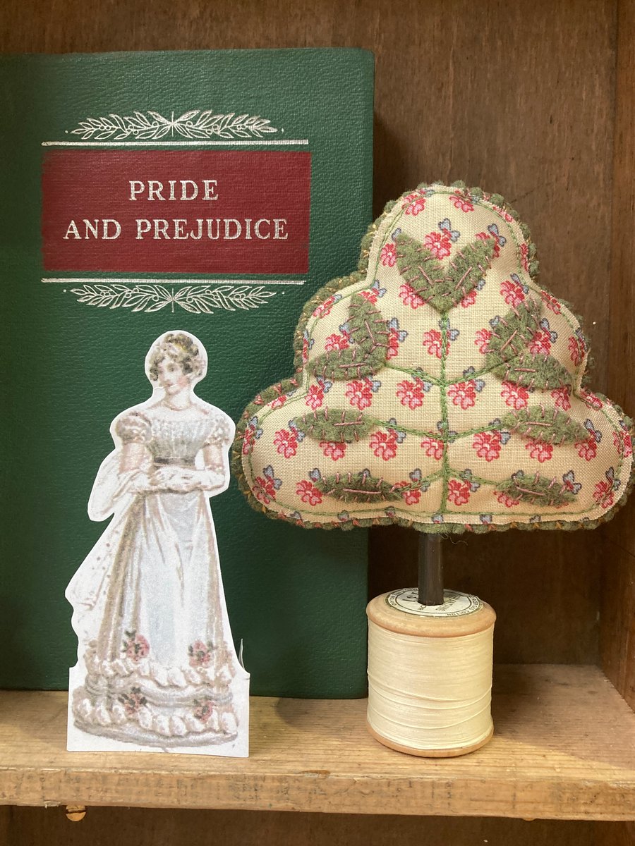 Jane Austen inspired cotton reel tree - Delaford No2