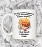 Funny Emotional Support Chicken Mug "My Therapist Suggested I Get an Emotional