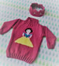 Knitting Pattern Snow White Sweater and Crown.  Digital Knitting Pattern - Image 4