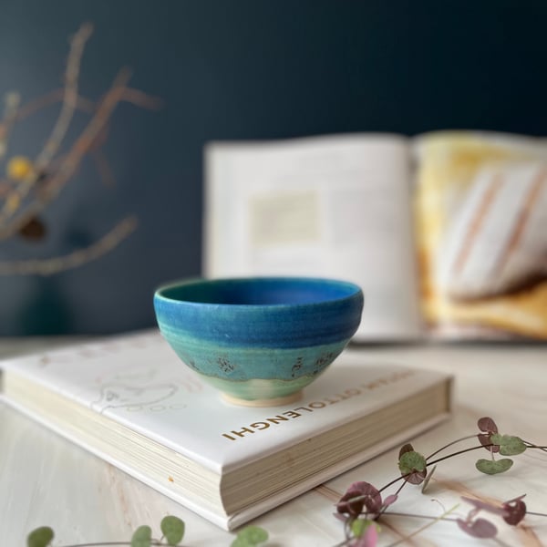 A Ceramic handmade small tapas bowl - 73 - Skyline - Summer Studio Sale 