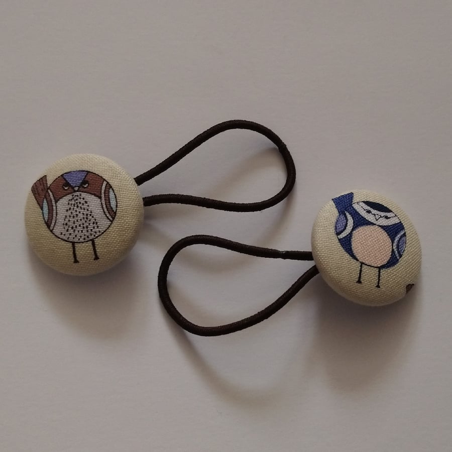 Bird Design Hair Bobble Hair Bands