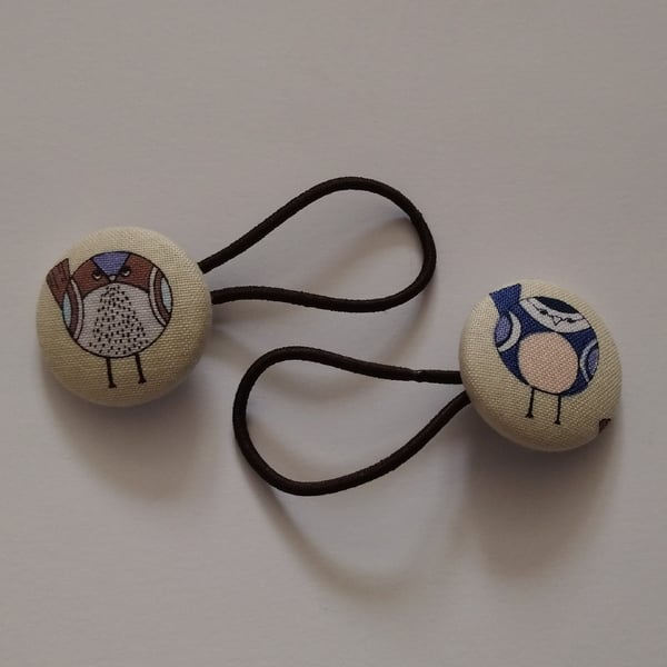 Bird Design Hair Bobble Hair Bands