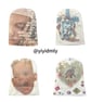 REMAKE-Rebellious Beanie, artist original Y2K, Gothic,, PUNK, ROCK Print - Image 1