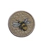 Embroidered Bee Patch: Wool Felt Sew-On patch - Image 9