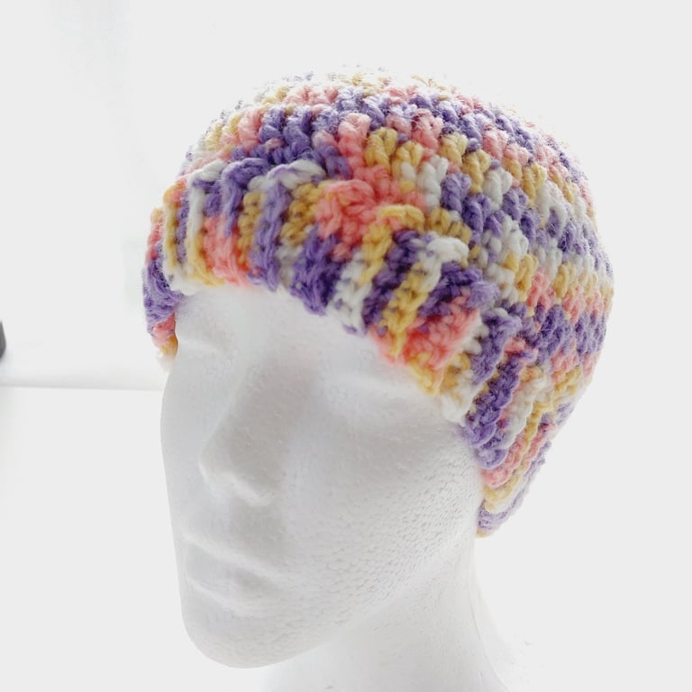 Cotton Candy Brim Beanie - Summer Seconds