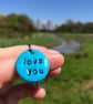 Love You Mini Pebble Keyring - Image 6
