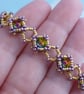 Rainbow Crystal Beaded Bracelet  - Image 3