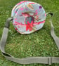 Velvet bird bag - Upcycled cushion cover - Image 2