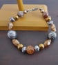 Handmade bracelet made using pre-loved beads. - Image 6