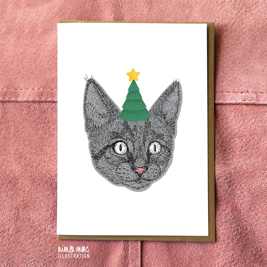 Cat Christmas Cards Pack - Multipack Christmas Cards