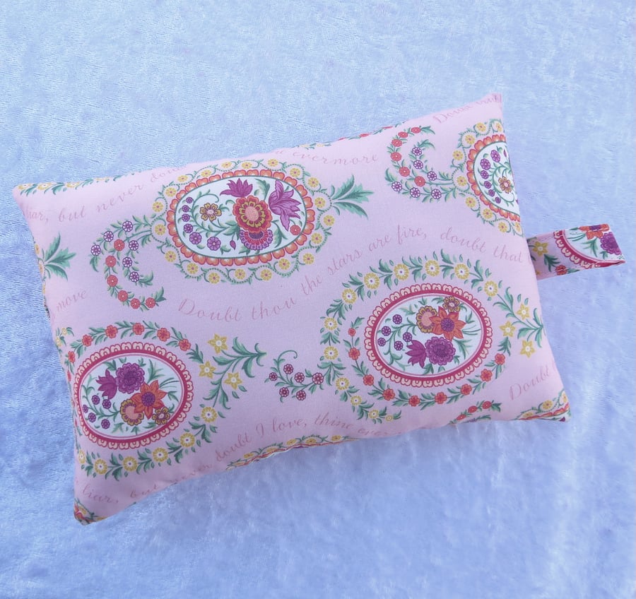 Floral wrist rest, Liberty Tana Lawn, wrist support