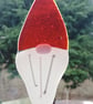 Fused Glass Gnome suncatcher, Thoughtful Gift - Image 6