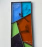 Stained Glass Screen Printed Dragonfly Panel - Image 1