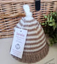Hand Knitted Baby Pixie Beanie Hat  0 -3 months size  - Image 1