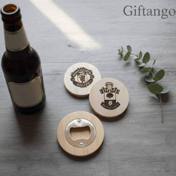 Wooden Bottle Opener – Personalised - Engraved