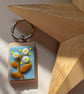 Glass Daisy Keyring  - Image 4