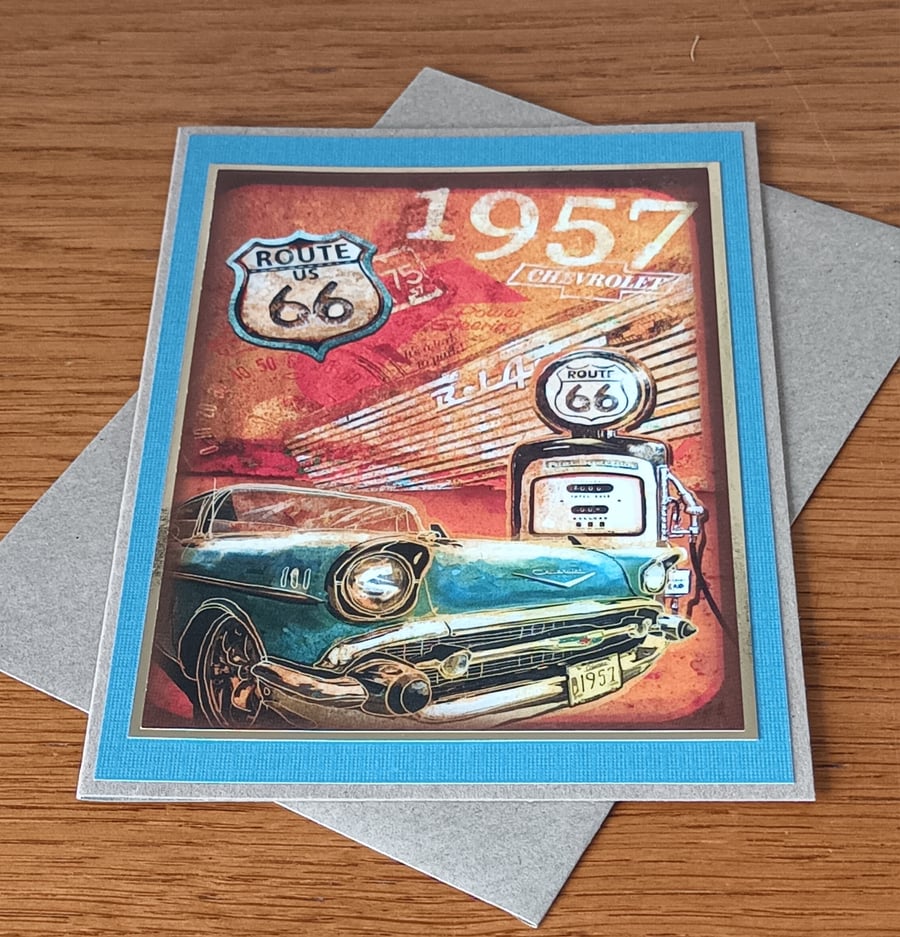 1957 Chevrolet All Occasion Card
