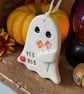 Ceramic friendly ghost decoration Yoo Hoo - Image 2
