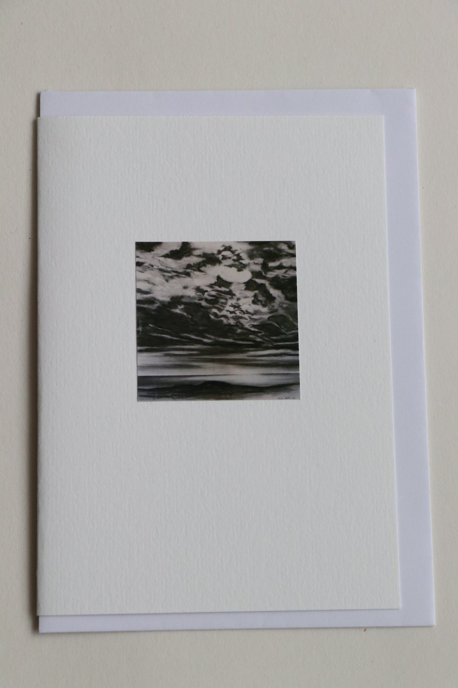 Charcoal Sky over Sea - 1