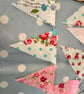  Mini Cotton  Fabric Bunting  - Image 2