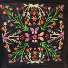 Beautiful Embroidered Denim Gillet
