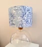 Esme Toile Blue - 30cm Drum Table Lampshade - Image 2
