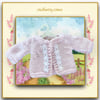 Reserved for Susan - Pink Pearls Doll’s Cardigan 