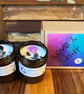 Tobacco & Oak scented soy candle in an apothecary jar - Image 2