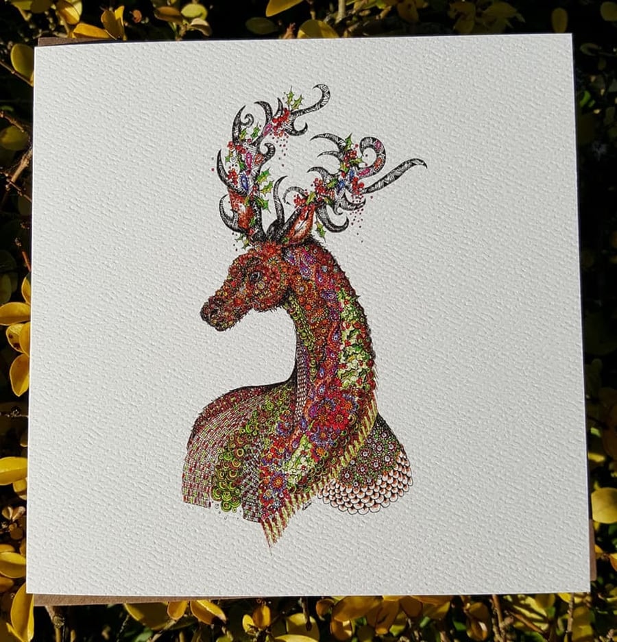 Magestic Stag Greeting card offer