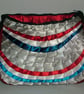 Coronation Special Ribbon Union Jack Handbag with sequin crown - Image 2