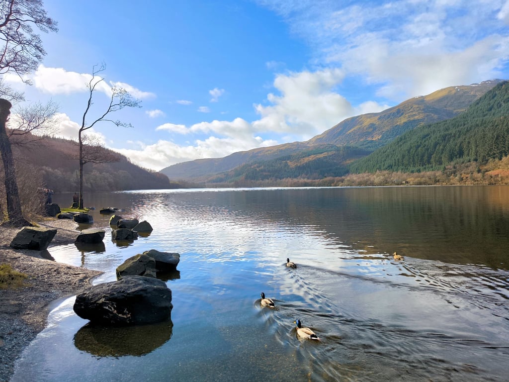 Loch Lubnaig in the Southern Highlands