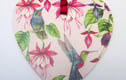 Decoupage hearts