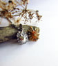 Silver Limpet Sea Shell Necklace - Oxidised Fine Silver - Image 8