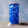 Magical Moths, Fennel & Stars Cyanotype Lantern