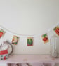 Vegetable Seed Packet Fabric Bunting Garland