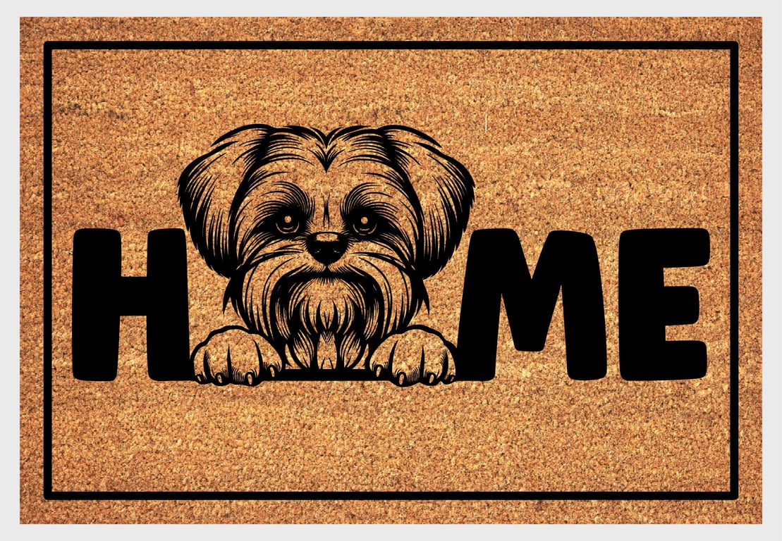 Maltese Home Door Mat - Maltese Welcome Mat - 3 Sizes