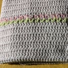 Toddler blanket light lilac 