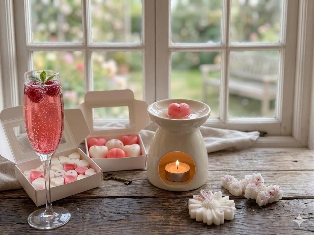 Raspberry Fizz Prosecco, Vegan Wax Melts, Uk Made, Summer Melts