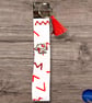 Cow Design Wristlet Keyring Material Fob Style, Mum and Daughter Collaboration - Image 6