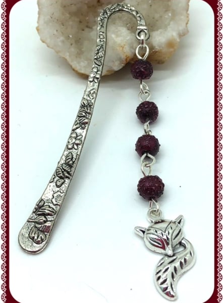 OOAK Fox bookmark