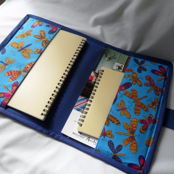 Handmade A5 Fabric Folder